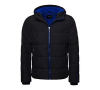 Superdry Hombre Chaqueta Acolchada Sports Negro XL