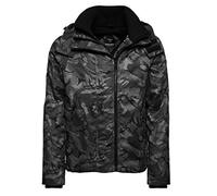 Superdry Hombre Chaqueta otomana Cortavientos Arctic SD-Windcheater Tinta Ticking S