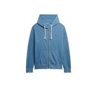 Superdry Hombre Sudadera con Capucha Clásica Y Cremallera Esencial, Wedgewood Blue, M