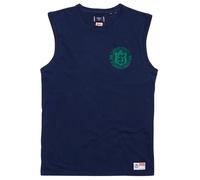 Superdry Hombre Vintage Athletic Camiseta Sin Mangas Azul Marino XL