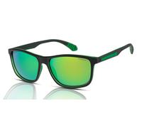 Superdry Hombres Gafas de Sol SDS-5014 104P Negro-Verde/Verde Espejo