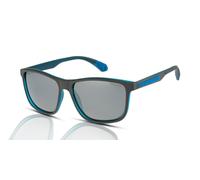Superdry Hombres Gafas de Sol SDS-5014 108P Gris-Azul / Humo con Plateado Flash
