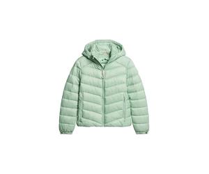 SUPERDRY HOODED FUJI PADDED JACKET W5011651A Sea Green talla 10