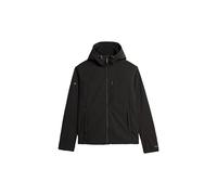 Superdry HOODED SOFT SHELL TREKKER JKT M5011838A Black talla 2XL