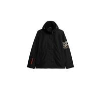 Superdry Hooded Yachter Windbreaker JKT A2-Wind Family, Black, L para Hombre