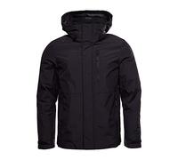 Superdry Hurricane Jacket - Abrigo para hombre, Negro, S