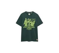 Superdry Local Business Loose tee T-Shirt, Enamel Green, XXL Men's