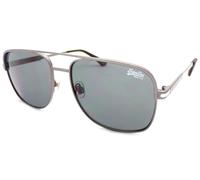 Superdry Miami Gafas Sol Unisex Brillante Gris Con Gris Oscuro CAT.3 Lentes 012