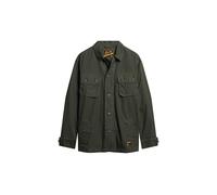 Superdry Military Overshirt Jacket R2-L/S Shirt (M), Surplus Goods Olive, L para Hombre