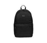 SUPERDRY Mochila Classic Patch Montana, 17 Litros, Negro, Adulto, Panel Trasero Acolchado, Compartimentos Múltiples, 60x40x10 cm, Ideal para Uso Diario y Campus