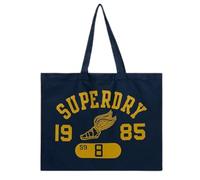 Superdry Mujer Mujer Bolso Tote Azul Marino Profundo/Mostaza Otoño 1SIZE