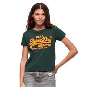 Superdry Neon VL Graphic Fitted tee W1011410A Neo Mint Green Talla 12