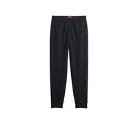 Superdry Pantalones casuales unisex con logotipo Essential Joggers Hb, Dark Navy, L