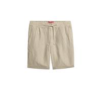 Superdry Pantalones Cortos Merchant de Lino Hombre - XXL