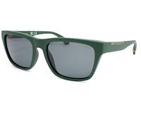 Superdry Polarizado Gafas SDS 5009 Mate Verde Con Gris Oscuro Lentes 107P