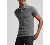 Superdry Polo de hombre de piqué Classic. Marrón M