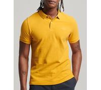 Superdry Polo de hombre de piqué Classic. Mostaza 2XL