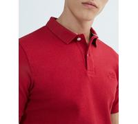 Superdry Polo de hombre de piqué Classic. Rojo M
