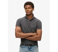 Superdry Polo de hombre Destroyed. Negro 6/2XL