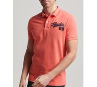 Superdry Polo de hombre Vintage Superstate. Rosa M/3