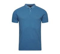 Superdry - Polo Vintage Logo Algodón Orgánico Azul - Tops - Hombre - Azul - M -