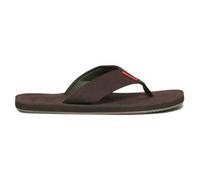 Superdry Premium Flip Flop, Sandalia Hombre, Dark Brown, 42 EU