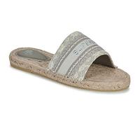 Superdry Sandalias Mules Compensées Style Espadrille En Toile in Beige 37