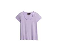 Superdry Scoop Neck tee W1011381A Light Lavender Purple Talla 10