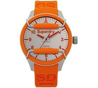 Superdry Scuba Solar Reloj para Hombre Analógico de Cuarzo japonés con Brazalete de Goma SYG125O