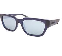 Superdry SDS 5005 Gafas de Sol Muy Azul Oscuro con Plateado Lentes Espejadas 106