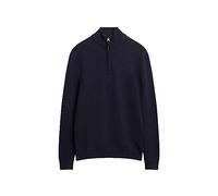 Superdry Shirt Essential EMB Knit Henley Carbon Navy Marl S Hombre