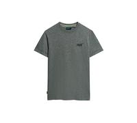 Superdry Shirt Essential Logo EMB tee Asphalt Grey Grit S Hombre
