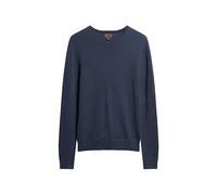 Superdry Shirt Essential Slim FIT Crew Jumper Bright Blue Marl XL Hombre