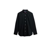 Superdry, Shirt Essentials Tailored Lite Shirt, M4010993A, Black, M, Man, Adulto