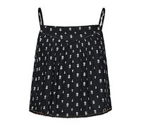 Superdry Shirt Vintage Embellished Cami Top Black Geo 40 Mujer