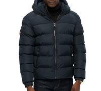 Chaqueta acolchada con capucha Sports Hombre Talla L. Color Azul
