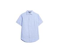 Superdry Studios Casual Linen S/S Shirt Light Blue Chambray S
