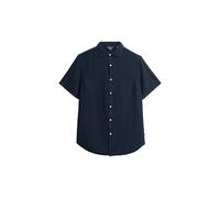 SUPERDRY Studios Casual Linen S/S Shirt M4010608A Navy S Hombre
