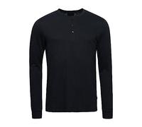 Superdry Studios L/S Slub Henley M6010726A Eclipse Navy XL Hombre