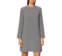 Superdry Studios L/S Woven Mini Dress Vestido Casual, London Floral Black, L para Mujer