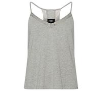 Superdry Studios Lace Mix Cami Camiseta, Mid Marl, M para Mujer