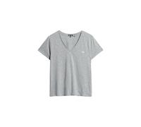SUPERDRY Studios Slub EMB Vee tee W1011181A Smoke Grey Marl Talla 10