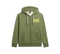 Superdry - Sudadera con Capucha Gráfica Neon VL en Verde Oliva - Sweatshirts & Hoodies - Hombre - Verde - S -