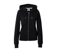 Superdry Sudadera con cremallera 'ESSENTIAL' negro, Talla L