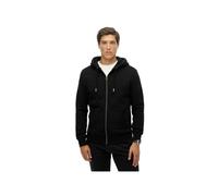 Superdry - Sudadera con cremallera y logo vintage - Sweatshirts & Hoodies - Hombre - Negro - M -