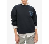 Superdry Sudadera de corte holgado y cuello redondo Athletic Essentials. Azul marino 42