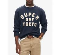 Superdry Sudadera de cuello redondo Vintage Athletic. Azul marino S