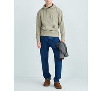 Superdry Sudadera holgada con capucha y costuras en contraste. Verde 2XL