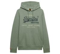 Superdry Sudadera Para Hombre - Vl Heritage Relajada Con Capucha, Logo, Sólido