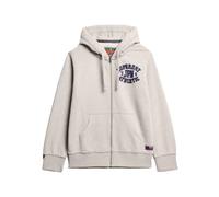 Superdry - Sudadera Vintage Athletic con cremallera - Sweatshirts & Hoodies - Hombre - Gris - XL -
